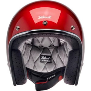 BILTWELL HELMET BONANZA RED 2X 1001-351-206 - Picture 1 of 6