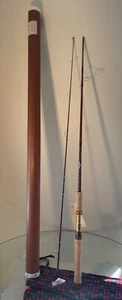RARE NWT 1960’s Fenwick FS70 7' 5 Oz. 3-6lb Line Fiberglass Rod~Sock~Tube - Picture 1 of 14