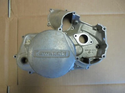 Kawasaki KD125 1979 OEM cubierta derecha del motor Foto 1 de 4