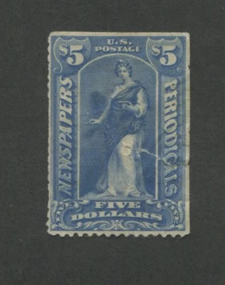 1895 United States Newspaper Periodical Stamp #PR109 Used VF Major Fault - Image 1 of 2