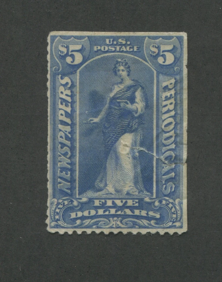 1895 United States Newspaper Periodical Stamp #PR109 Used VF Major Fault - Image 1 of 2
