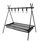 Outdoor Needs Hanging Rack About 500G/1.1Lb Aluminum Alloy For Parties Hiking