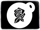 0899 Rose Coffee Cake Duster Tattoo Face Airbrush Mylar Stencil Reusable