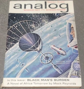 Analog Science Fact & Fiction Magazine December 1961 - Picture 1 of 2