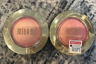 2 Pack  Milani Baked Blush - Bella Bellini 12 Vegan, Cruelty-Free - Image 1 of 4
