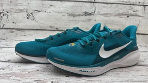 Nike Zoom Pegasus 41 Shoes Size 12 Jacksonville Jaguars Teal White FZ5085-400 - Picture 1 of 13