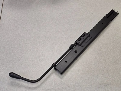 NICE USED ORIGINAL PORSCHE 911 912E 930 OUTER DRIVERS SEAT LOCKING SLIDER RAIL - Image 1 of 4