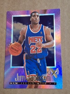 !996 JIM JACKSON SKYBOX EX-2000 NBA CARD #44 NJ NETS OHIO STATE MAVERICKS MAVS - Picture 1 of 3