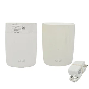 NETGEAR Orbi RBR50 & RBS50 Satellite Router Home Mesh WiFi Tri-ban - Photo 1/13