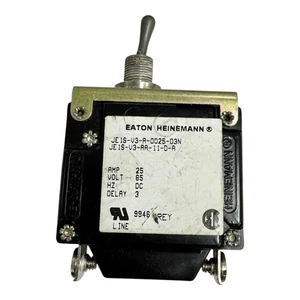 JE1S-V3-AA-11-D-A Interruttore automatico Eaton Heinemann SPST 25A 65V - Foto 1 di 2