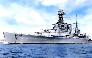 ROYAL NAVY BATTLECRUISER HMS HOOD - Bild 1 von 1