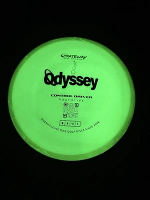 Gateway Odyssey – Prototype Glow Plastic with Overmold Rim – 171g – New - Image 1 of 4