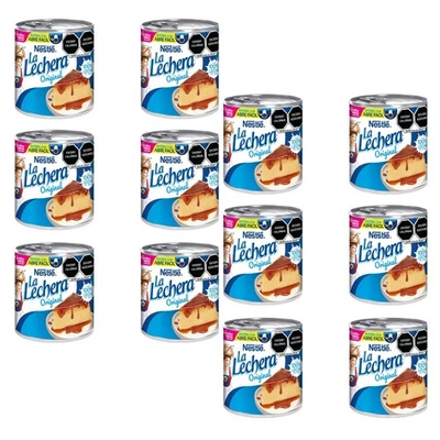 PACK de 12 leches condensadas endulzadas La Lechera (14 oz. Latas) MEXICANA Foto 1 de 2