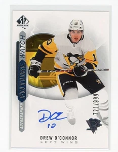 2020-21 SP Authentic Future Watch Auto 721/999 Drew O'Connor #227 Rookie Auto RC - Picture 1 of 1