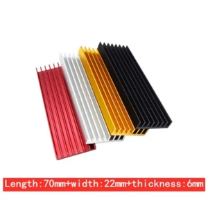 PCI-E NVME Heatsink for M.2 2280 Thermal Cooling Pad Hard Drive Radi - Afbeelding 1 van 11
