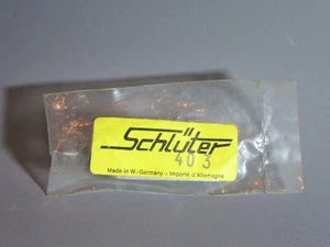 A659 Vintage Robbe Schluter 403 Germany Metal Plate Folded RC Part In Bag - Picture 1 of 2