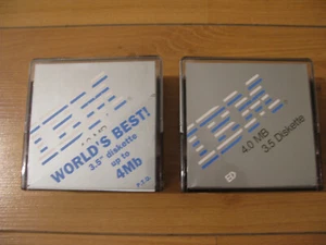 IBM ED / HD 3.5 inch Diskettes 2.88 / 4MB - 10 Pack - New: opened Box - Afbeelding 1 van 4