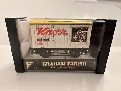 Graham Farish 12401 Knorr Freight Car On Stand  - Image 1 of 3