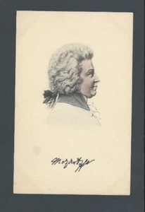 Classic Musician Mozart (Wolfgang Amadeis) Born 1750-1791 Died In Salzburg - Picture 1 of 1