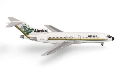 New! Herpa 537292 Alaska Totem Pole Boeing 727-100, reg. N797AS - 1:500 diecast - Image 1 of 4