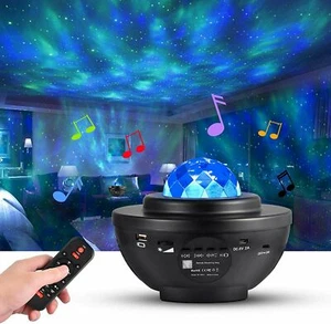 WHOLESALE JOB LOT 5x LED Lamp Galaxy Star Projector Speaker Bluetooth - Foto 1 di 8