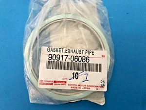 Genuine Toyota Tundra, Tacoma, 4Runner (1998-2005) Tailpipe Gasket 90917-06086 ! - Picture 1 of 1