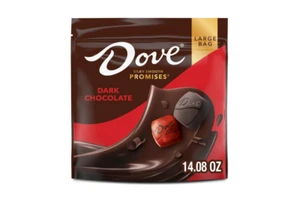 DOVE Promises Valentine's Day Dark Chocolate Candy Gifts, 14.08 oz Bag - Picture 1 of 6
