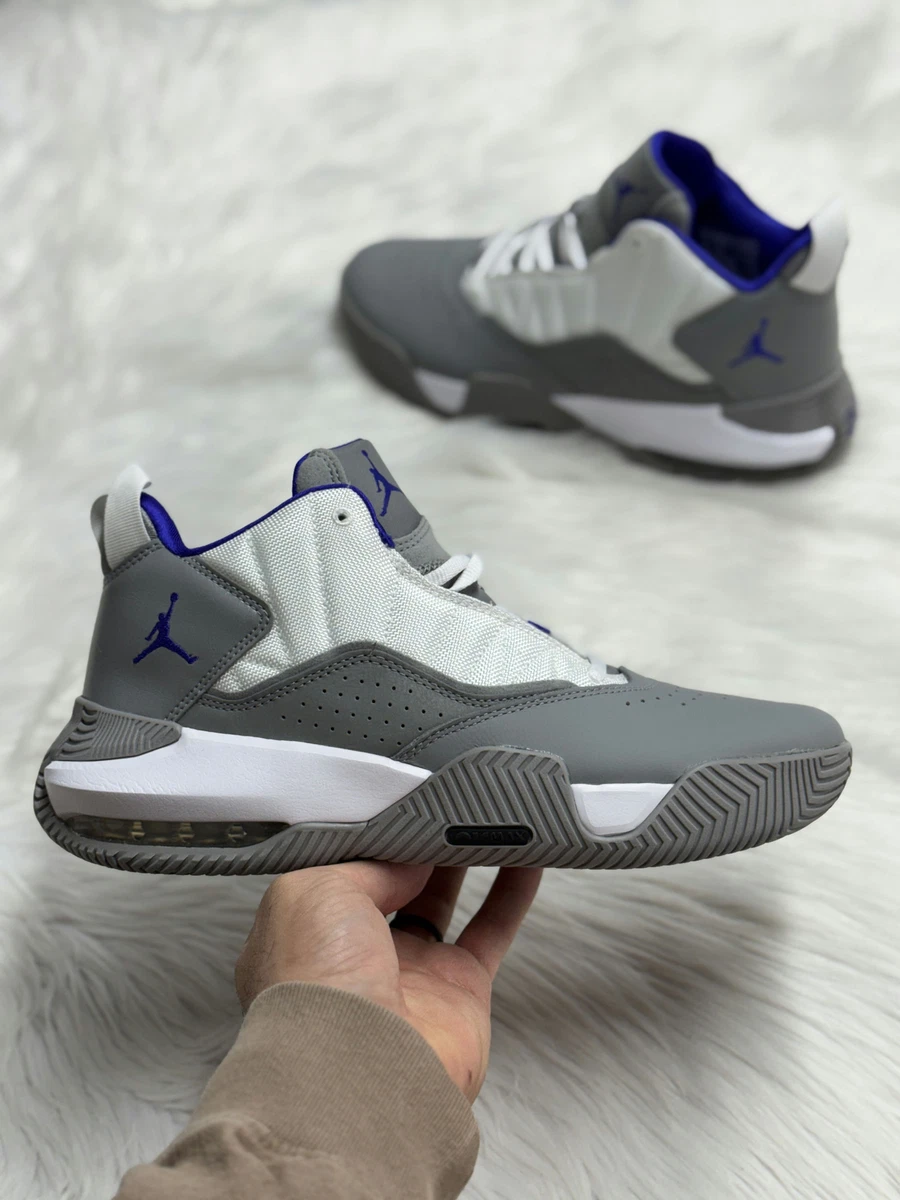 Jordan Jordan Stay Loyal White Particle Grey Indigo Mens DB2884