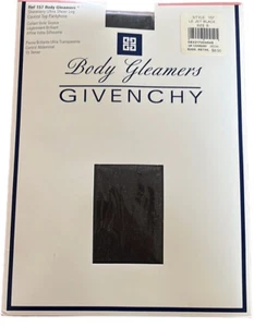 Vintage 1990's PANTYHOSE*GIVENCHY DANSKIN*BODY GLEAMERS*Le Jet Black*SIZE B~1996 - Picture 1 of 2