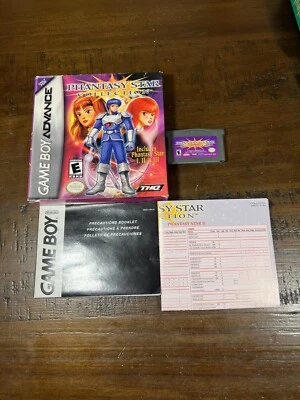 Phantasy Star Collection (Nintendo Game Boy Advance, 2002 GBA) No Manual!!! - Image 1 of 4