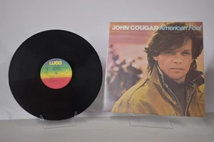 John Cougar American Fool Vinyl LP Riva records RVL 7501 1982 EX - Foto 1 di 2