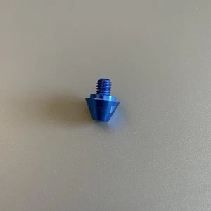 Single Replacement *Blue* Adidas SG Soccer Metal Stud/Cleat Soft Ground 8mm - Picture 1 of 2