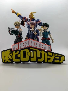 Letrero de exhibición con logotipo de anime My Hero Academia/Boku No Hero Academia - Imagen 1 de 11