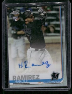 Harold Ramirez 2019 Topps Chrome Update Edition Autographs Refractor Auto - Bild 1 von 2