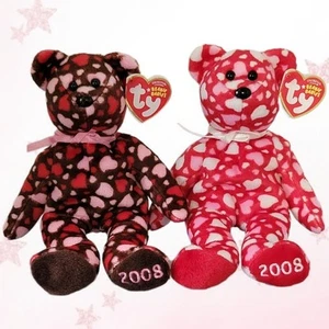 ๐ SET of 2 ๐ HALLMARK GOLD CROWN EXCLUSIVES ๐ TYBeanie Babies - MWMT'S - Picture 1 of 10