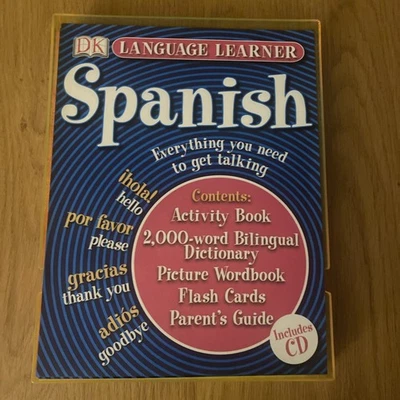 Spanish Language Learner: CD, Activity & Picture Wordbook, Parent's Guide & more - Image 1 of 4