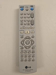 LG GENUINE Remote Control Very Nice DVD, TV CLEAN, TESTED, WORKS 👍 SAMEDAY SHIP - Bild 1 von 5
