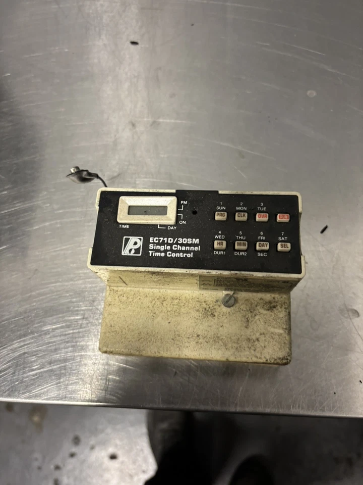 Paragon EC71D/30SM Single Channel 7Day Programmable Time Control 15A 120VAC USED - Image 1 of 2