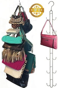 Over Door Hanging Purse Storage Organize Handbag Pocketbook Closet Hook Sling - Bild 1 von 8