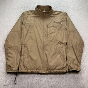 Vintage Stussy Reversible Jacket Men's Size Large Streetwear Brown Plaid - Picture 1 of 13