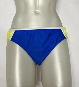 Parte inferior de bikini hipster XL, Xhilaration azul amarillo ropa de baño para mujer - Imagen 1 de 24