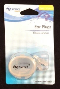Wave Sports Silicone Ear Plugs w/ Case - Bild 1 von 2