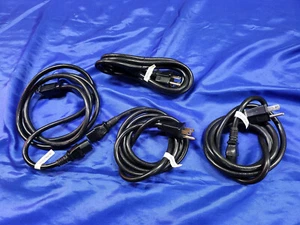 I-Sheng 3 Prong SP-301 E55943 15A 125V 14AWG AC Power Cord Black IS-034 SJT VW-1 - Picture 1 of 8