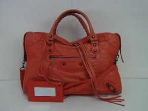 Auth GW64 BALENCIAGA Classic City Handbag with strap 2way bag from Japan - Picture 1 of 24