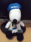 Snoopy Metlife Winter Olympics hat scarf Peanuts PLUSH Dog Toy doll 6" excellent