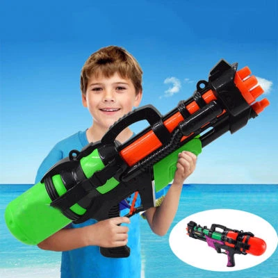 23" Large Water Gun Pump Action Super Soaker Sprayer Outdoor Beach Garden Toy - Image 1 of 4