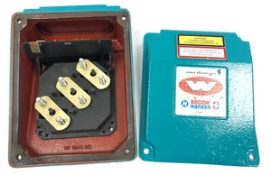 Terminal de motor eléctrico de hierro fundido Brook Hansen caja estrella caja de cableado delta 225S - Imagen 1 de 12