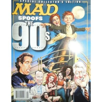 MAD SPOOFS the 90's FORREST GUMP seinfeld JURASSIC PARK raymond PULP FICTION Foto 1 de 4