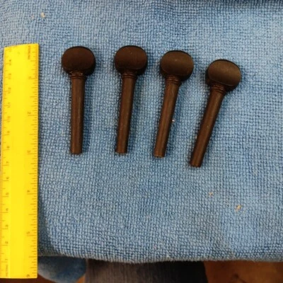 Ebony Viola pegs, 4 pieces - Image 1 of 4