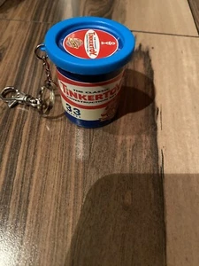 Tinkertoy Hasbro Collectible Keychain with 33 Pieces - Used, 1999 - Picture 1 of 3